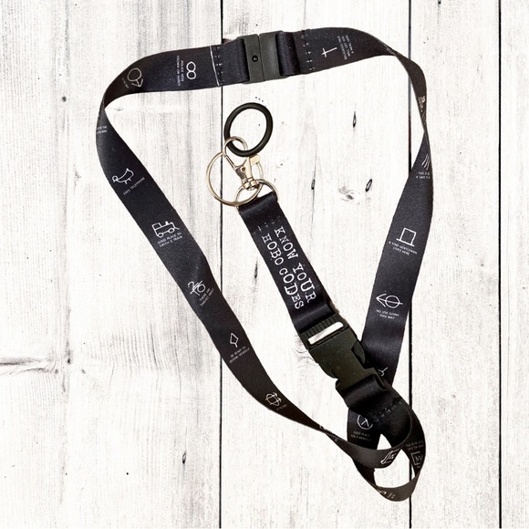 HP🎉🆕Limited Edition 2-in-1 Lanyard; detachable; “KNOW YOUR HOBO CODES” - Picture 6 of 15